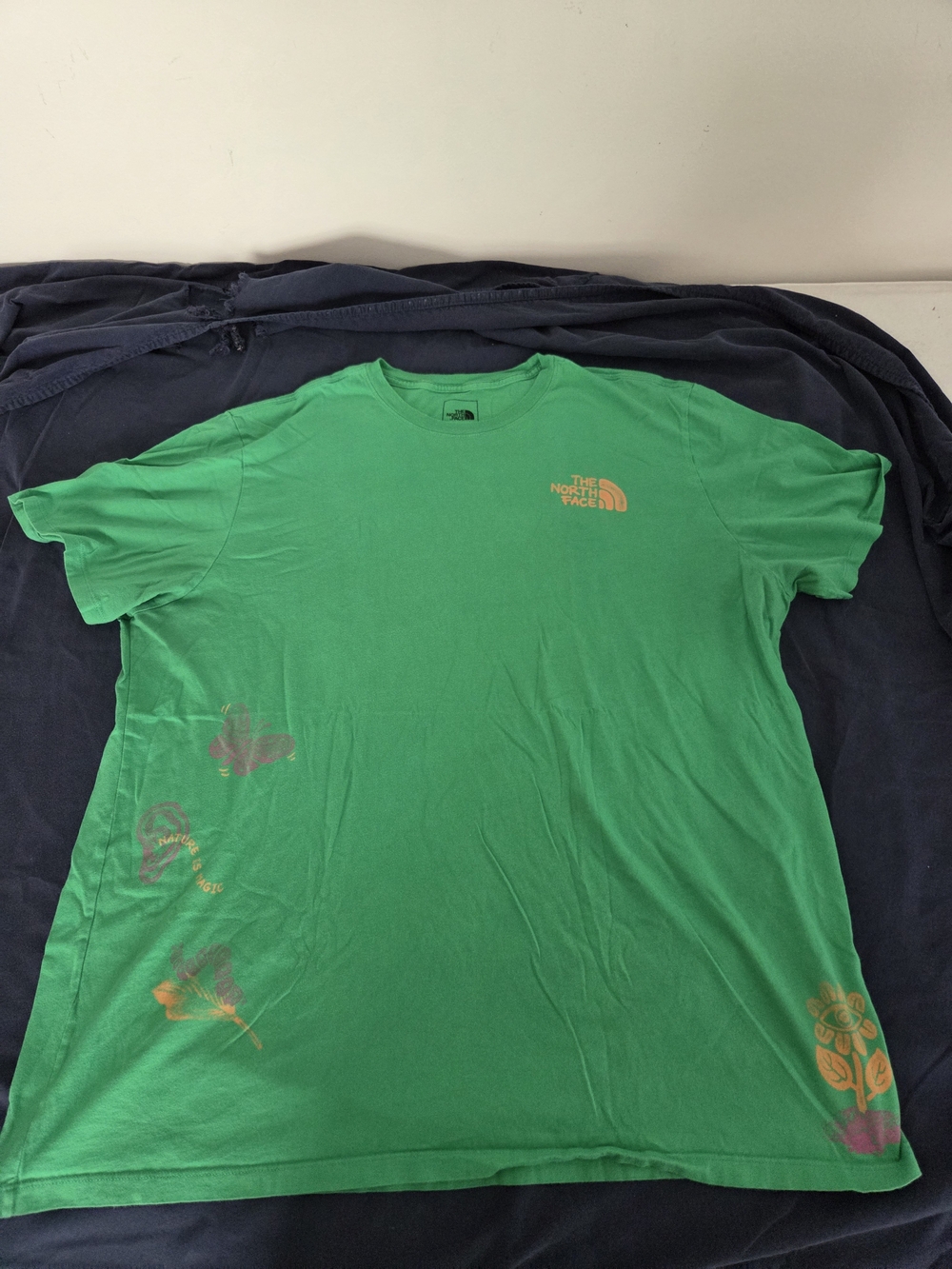 The North Face Men's Green Graphic Peace Outdoor Shirt